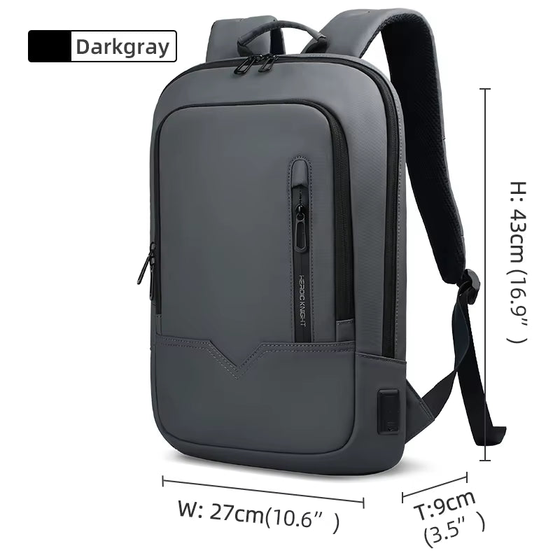 Business Backpack Men'S 14 Inch Laptop Backpack Multifunction Waterproof Light Weight Bag Casual Backpacks for Women
