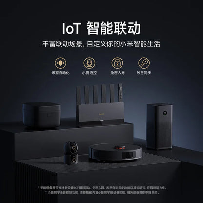Router BE6500 Wi-Fi 7 4-Core 2.5G Ethernet Port Lot Intelligent Linkage Mesh Networking MLO Dual Bands Mijia APP Control