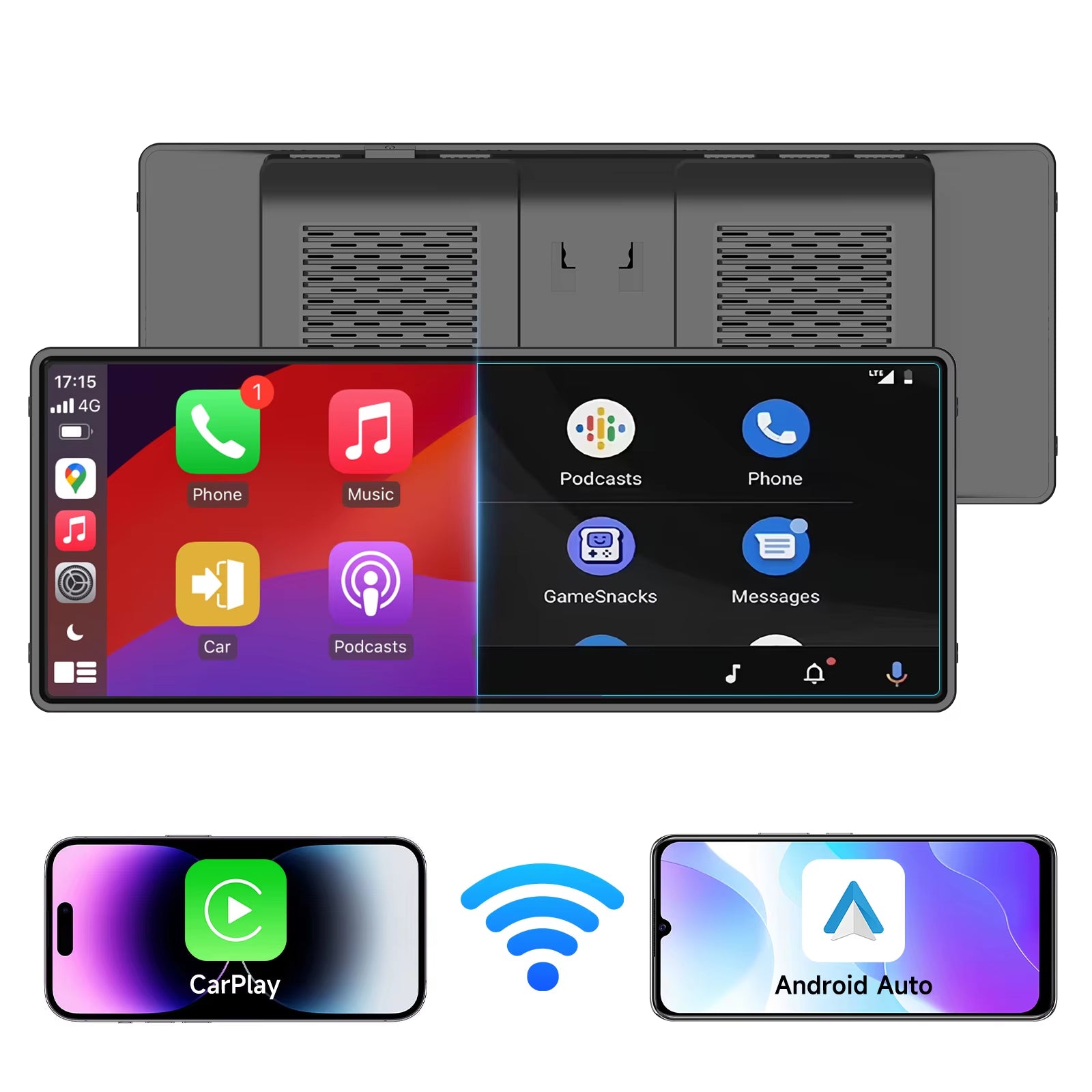 Universal 10.26” Screen Car Radio Multimedia WIFI Video Player Wireless Carplay Screen for Apple or Android