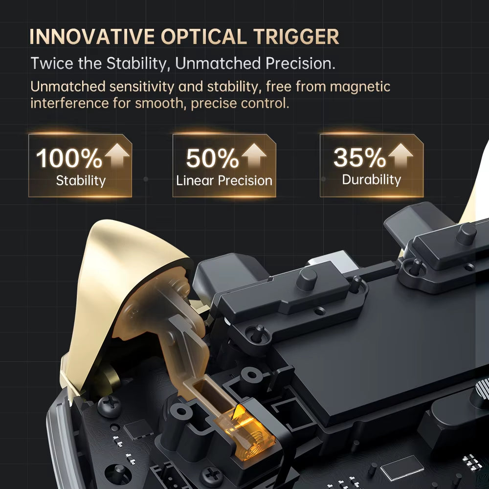 MACHENIKE G5Pro V2 Ultimate Gaming Controller Optical Trigger ABXY Button Hot-Swappable Joystick 4K Resolution for Switch PC