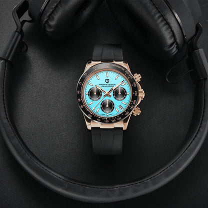 2025 New  40MM Men'S Multifunctional Quartz Watches VK63 Sapphire Glass Chronometer Luxurys Business Watch for Men